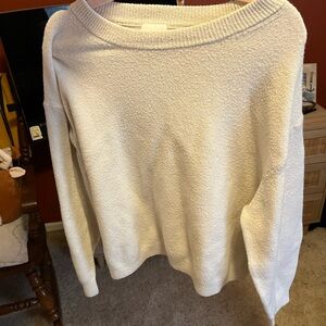 H&M Cream Crew Neck Sweater